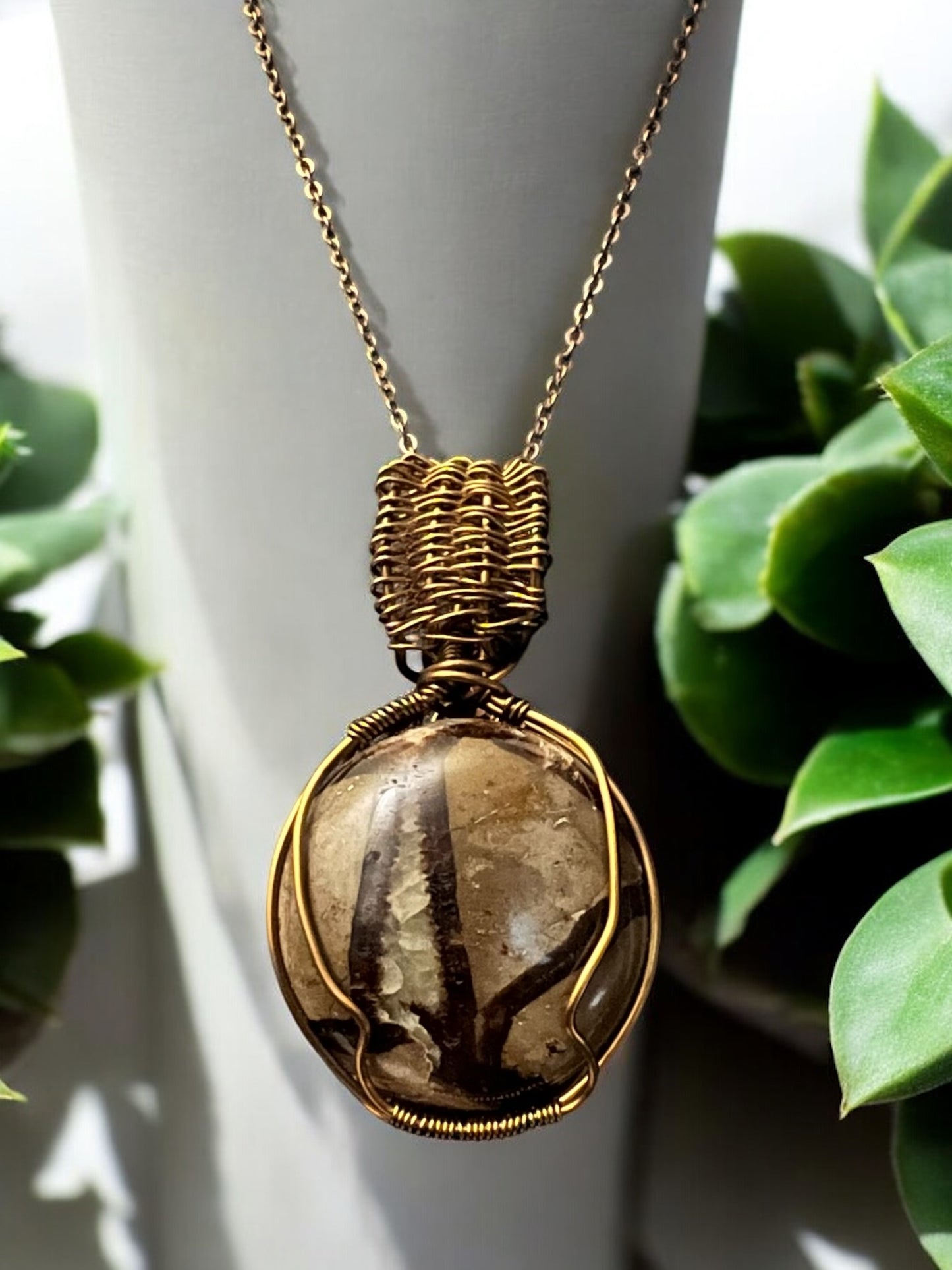 Septarian Pendant