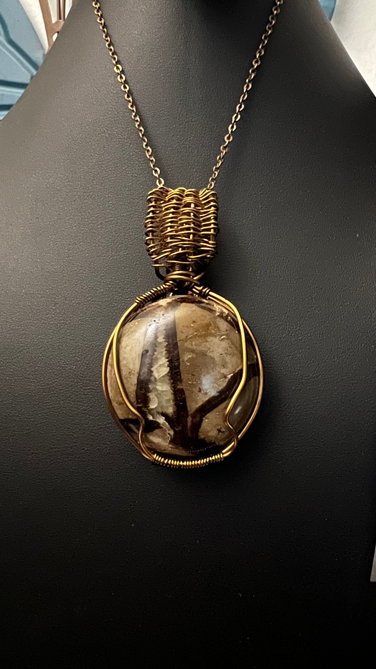 Septarian Pendant