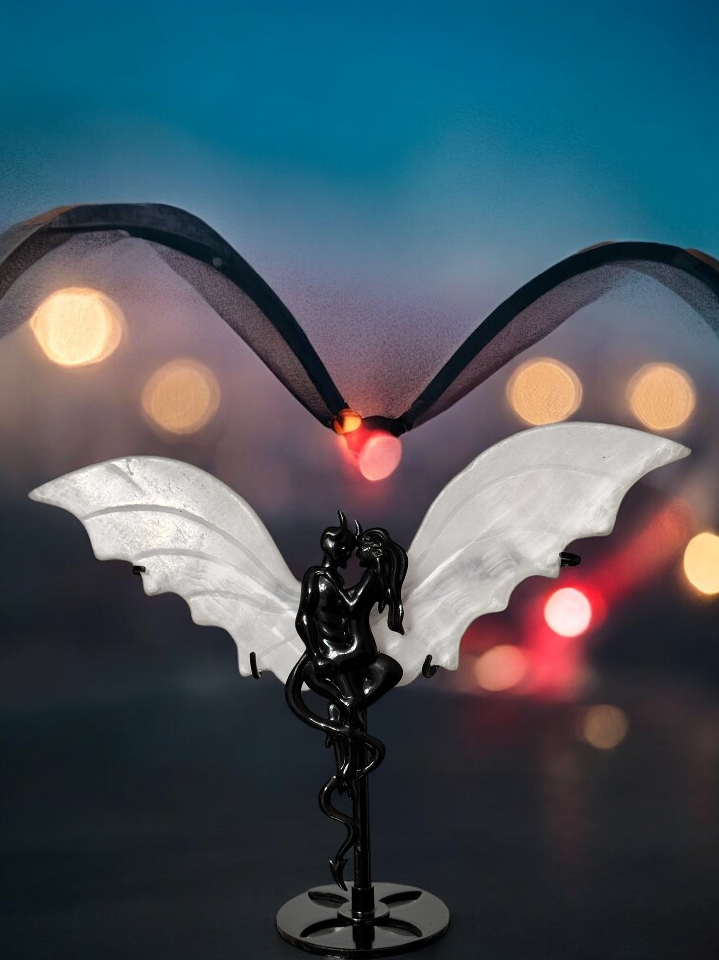 Clear Quartz Forbidden Love Wings