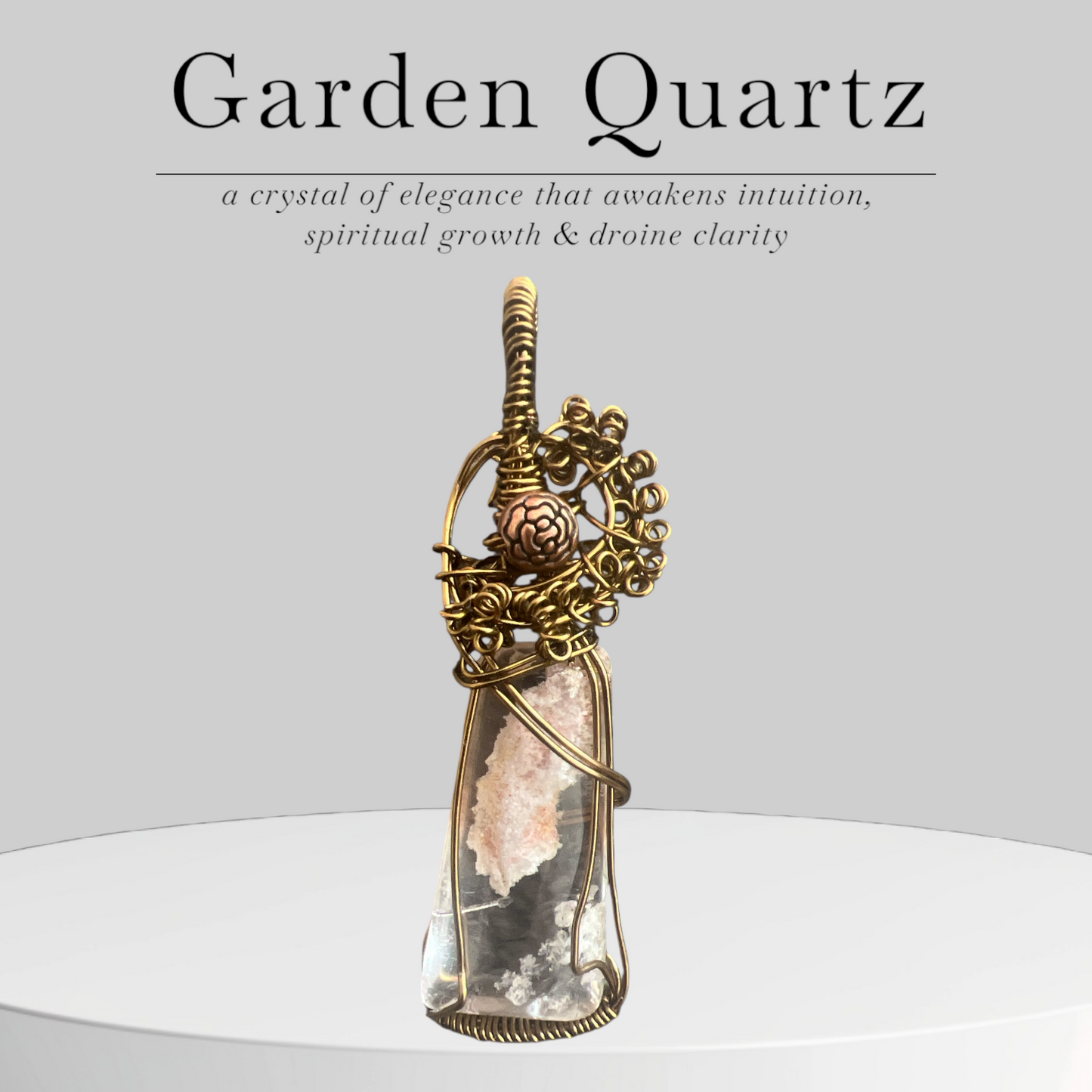 Garden Quartz Pendant