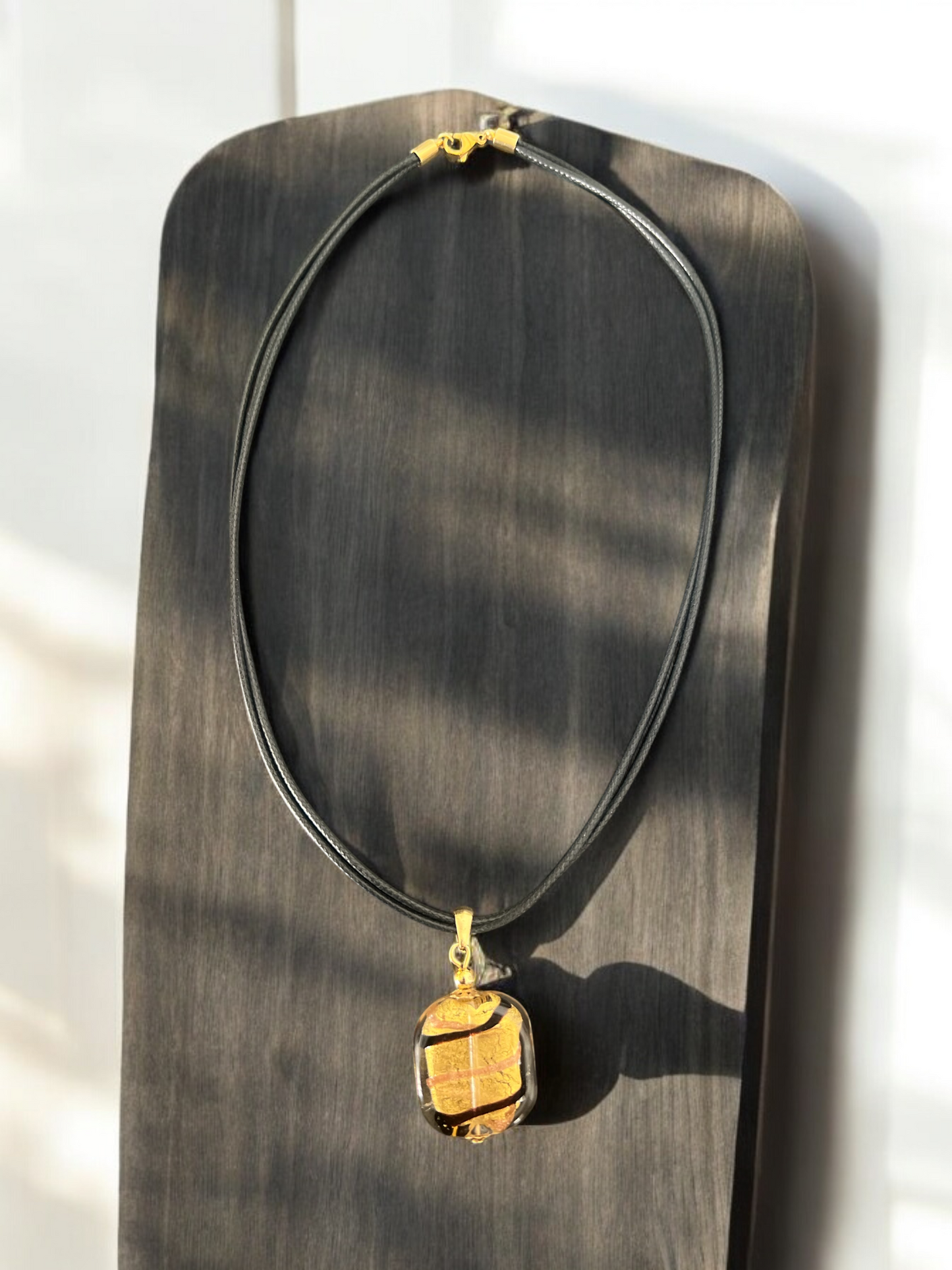 Glass Charm Necklace