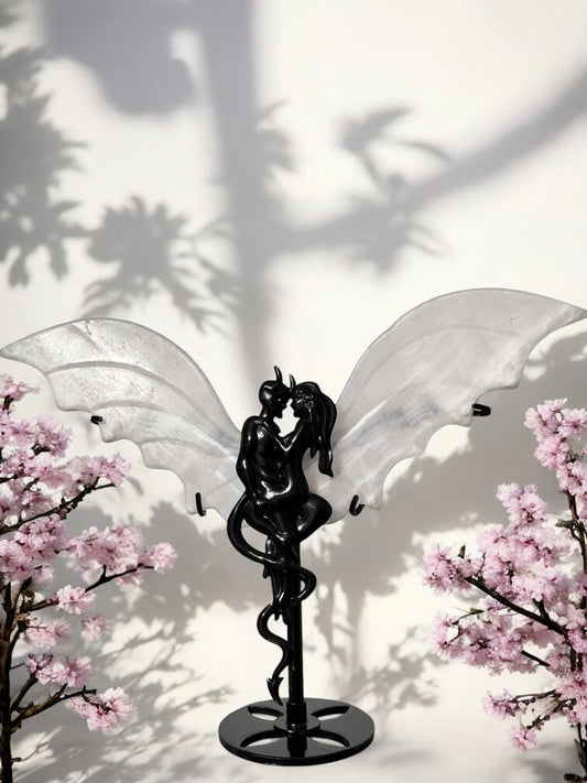 Clear Quartz Forbidden Love Wings