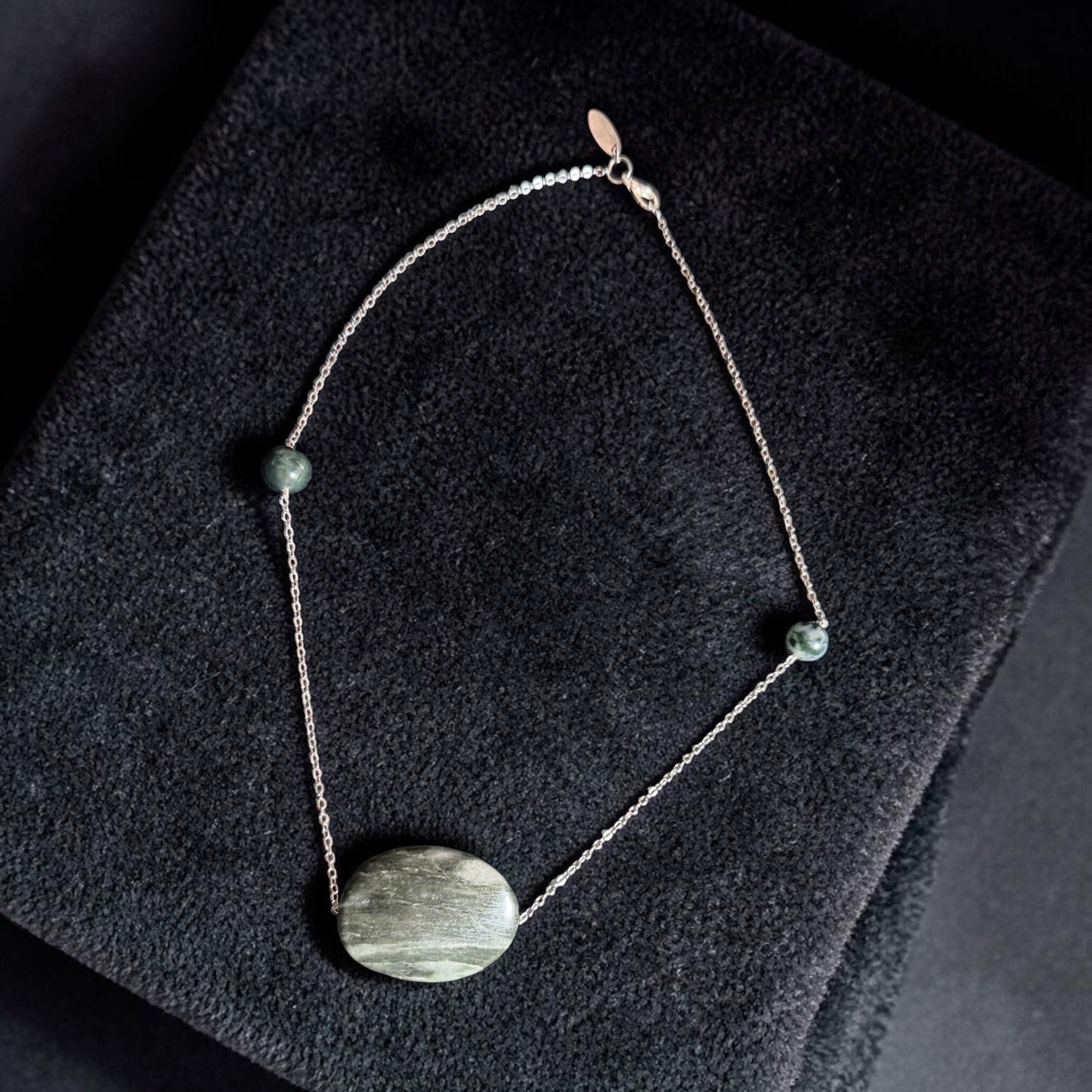 Moss Agate Necklace