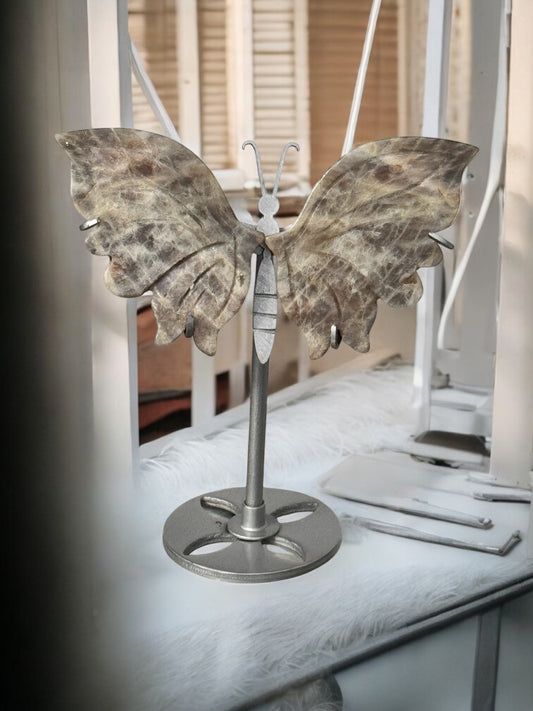 BlackMoon Stone Butterfly