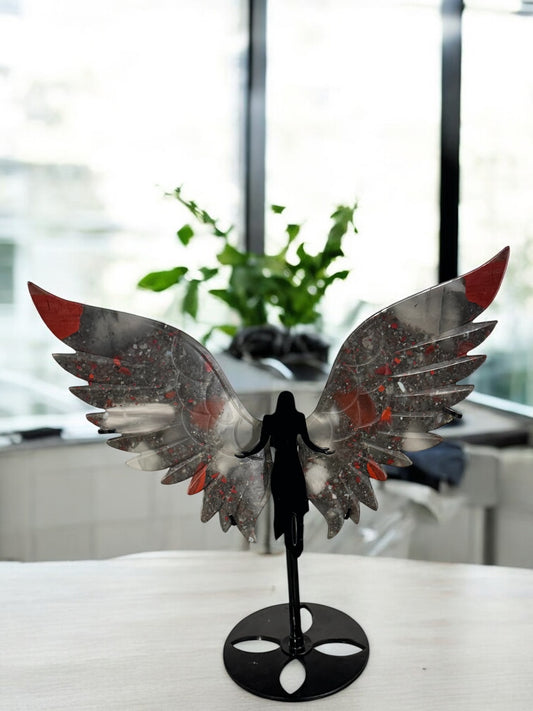 Bloodstone Angel Wings