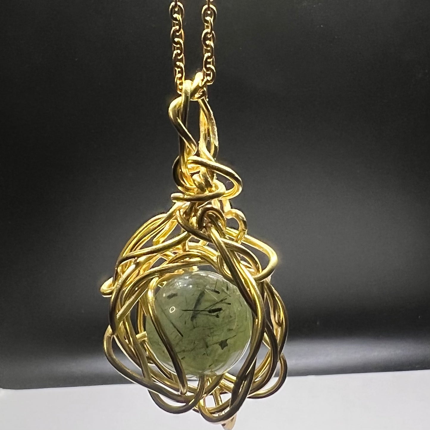 Prehnite-"stone of dreaming" it is believed to increase the power of the dream state
