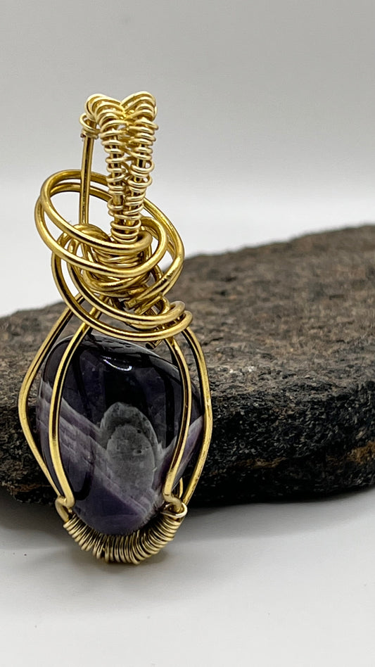 Amethyst - relieves stress, anxiety.  a natural tranquilizer